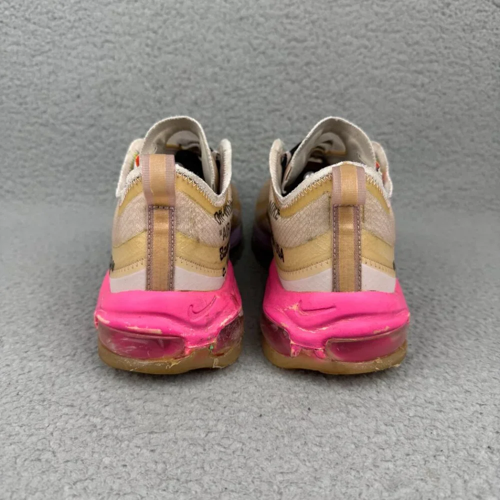 Nike Air Max 97 Off White Men 11.5 Shoe Pink Serena Williams Queen OG Sneakers 4 - Picture 5 of 11